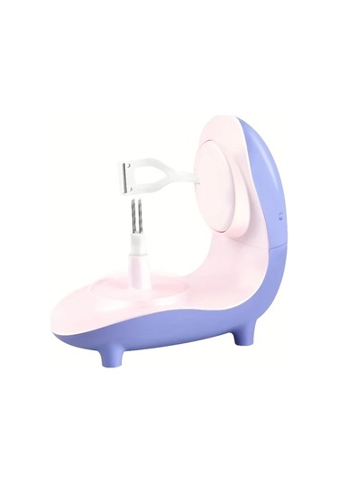 Honeybeeshop Pembe Dahili Bataryalı Elektrikli Meyve Dilimleyici Portakal Ve Diğer Meyveler İçin Mutfak Aleti Usb Şarjlı 1 Parça