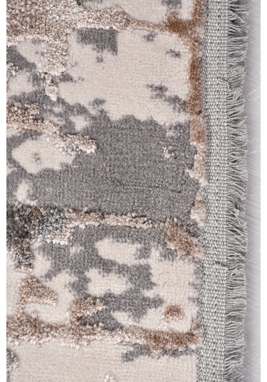 Notteo Modern Halı Yumuşak Dokulu, Dokuma Tabanlı, 7 Mm İnce Form, Dayanıklı Bej