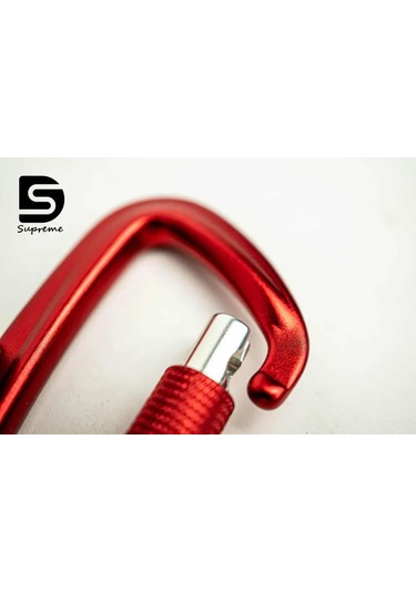 Suofeng Döner Halkalı 7075 Hafif Alüminyum Karabina - 400 Kg Taşıma Kapasiteli