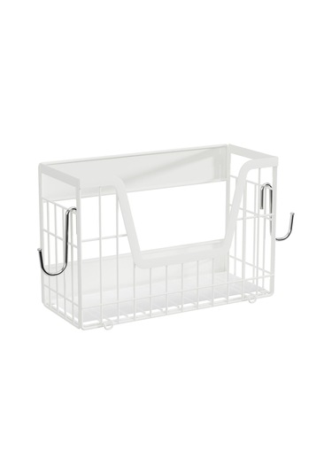 Suntek Buzdolabı Yan Rafı Manyetik Dolap Ev Eşyaları İçin Beyaz