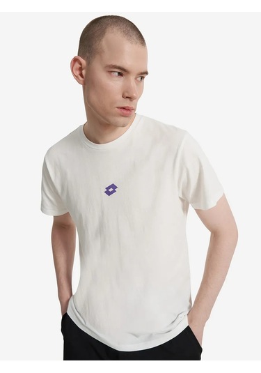 Lotto Matteo Erkek Tişörtü 363298491 Beyaz