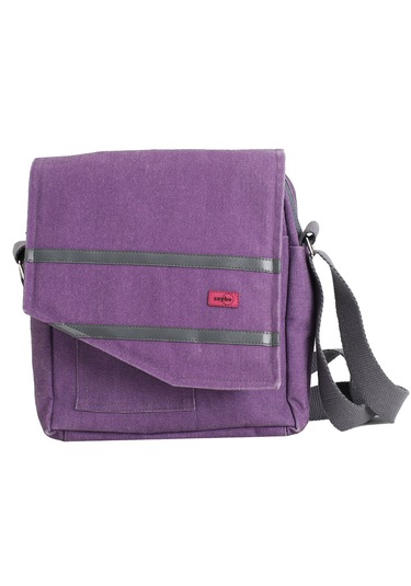 Postacı Çanta - Mor - Zeybe Mor