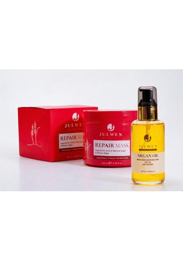 Julwen Argan Oil 100 ML + Repair Mask 500 ML