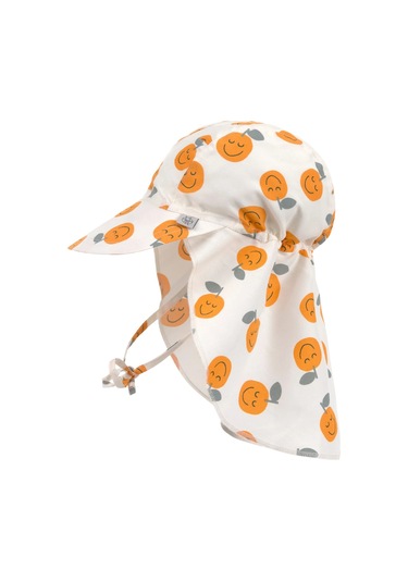 Lassig Flap Hat Uv Korumalı Uzun Şapka Orange Sea Salt Turuncu