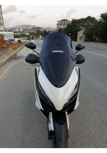 Motocam Zontes 350 E Ön Cam 2022-2023 Model 70cm Siyah Renkli 4mm