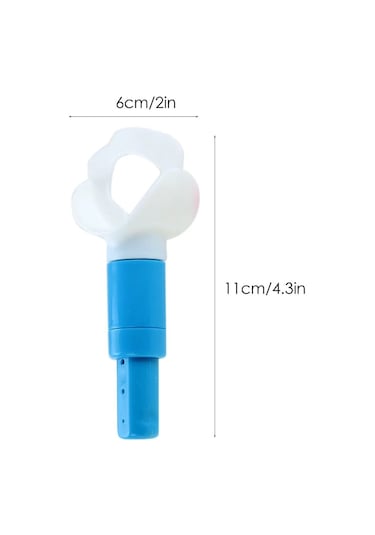 Taşınabilir Karın Kası Çalıştırıcı Solunum Egzersiz Eğitmeni Nefes Egzersiz Aparatı Çok Renkli