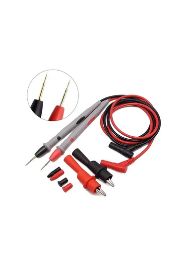 Funtree 1000v 20a 10a Dijital Multimetre Test Probu, Universal Klipsli Feeler Set
