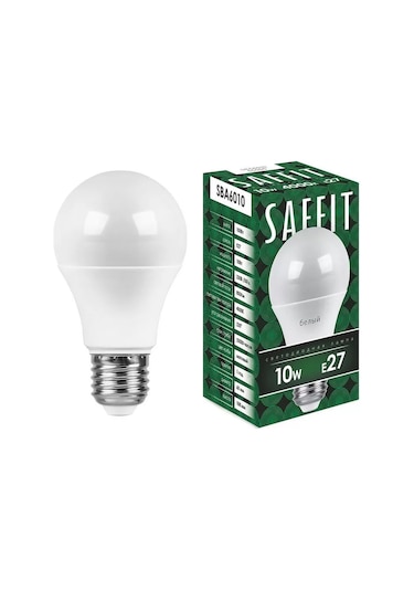 Saffıt Led Lamba, 10w 230v E27 4000k A60, Sba6010, 10 Adet 176288165