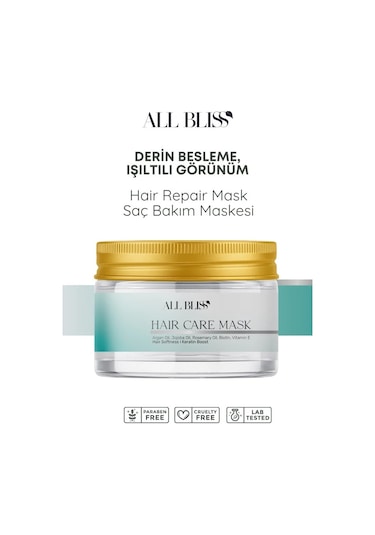 Bitkisel Keratinli Saç Bakım Maskesi 200 Ml