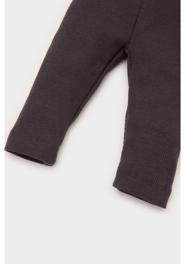 DeFacto Erkek Bebek Basic Düz Fitilli Kaşkorse Alt E6306A525SPAR1 Antrasit