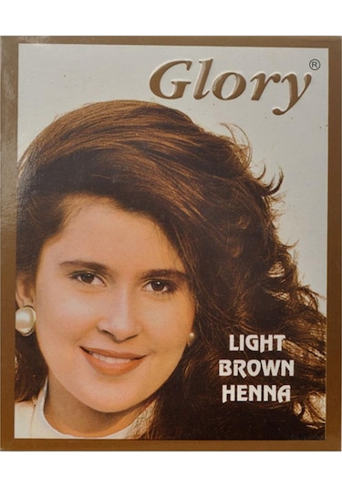 Glory Glory Açık Kahverengi Hint Kınası (Light Brown Henna) 10 Gr