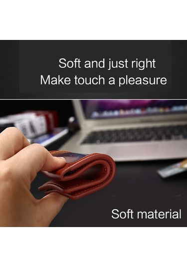 Deri Kimlik Kartı Tutucu Kartvizitlik Şeffaf Pencereli Kart Koruyucu Çanta Diğer