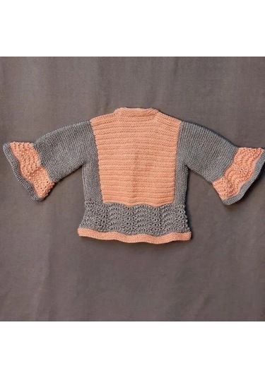 Uretti - Talia 8659 - 3969 El Örgüsü Kız Çocuk Hırka - Bandana - Patik 3'lü Takım - 2 Yaş Yavruağzı Uretti - Talia 8659 - 3969 El Örgüsü Kız Çocuk Hırka - Bandana - Patik 3'lü Takım - 2 Yaş Yavruağzı