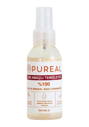 Pureal Doğal Çok Amaçlı Temizleyici Bebek Oto Koltuğu Puset Mama Sandalyesi Temizleyici