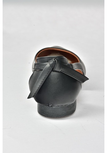 Fox Shoes Siyah Kadın Babet H726324009 Siyah