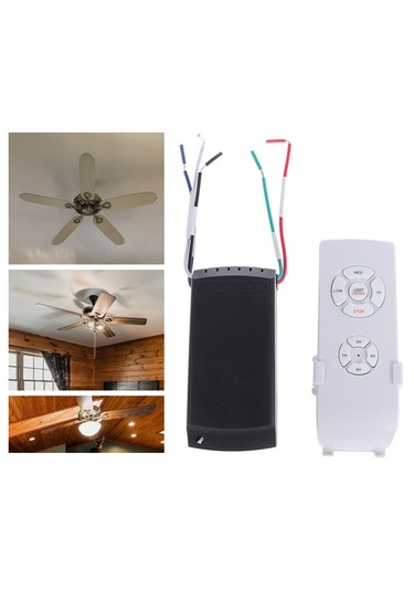 Homyl Tavan Vantilatörü Işık Uzaktan Kumanda Seti Club Dorm