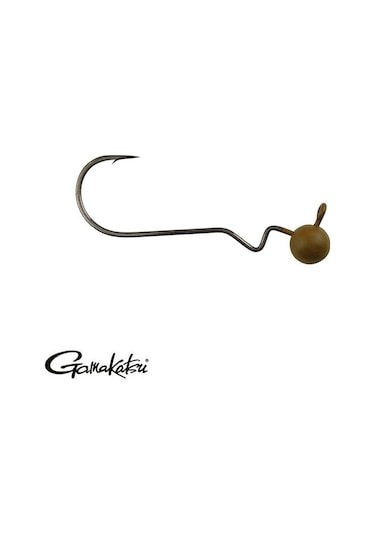 Gamakatsu Preda Gama 7g Skipgapshaky Jig Head Zoka 4/0 Kahve