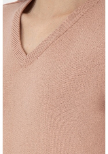Pierre Cardin Kadın Pudra Kazak /triko 50300803-vr042 Pudra