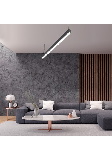 Linear Modern Led Avize Sarkıt Armatür Lineer Aydınlatma
