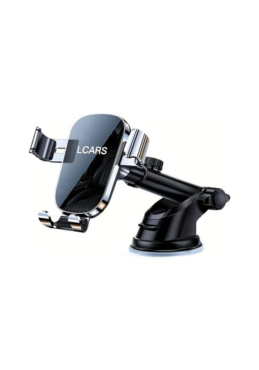 Hightower Araç İçin Altın Renkli Siyah Evrensel Destekli Emniyetli Cep Telefonu Tutucu