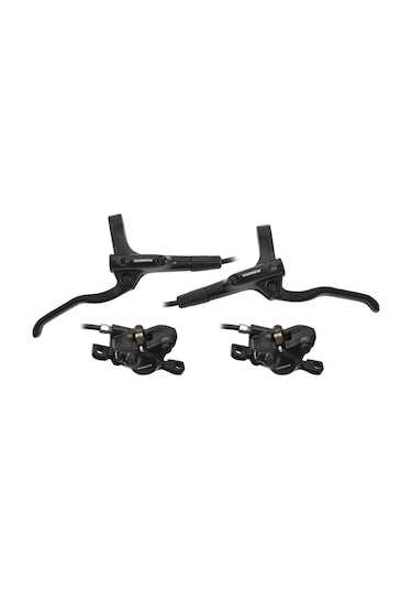 Shimano Mt200 Ön-Arka Hidrolik Disk Fren Seti Bl-mt200+br-mt200 Siyah