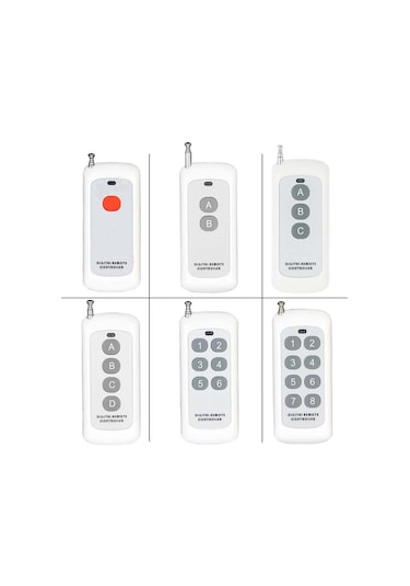 Hallow 1000M Uzun Menzilli Mesafe Yüksek Güç 2CH Kablosuz Kapı Kilidi