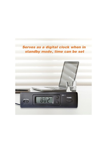 Novahub Mini Araba Termometresi Dış Ve İç -50c+70c, Hassas Ölçüm, Lcd, Kablo, Siyah