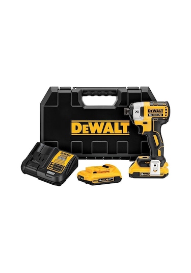 Dewalt DCF887D2 18V 2.0 Ah Li-ion Çift Akülü Kömürsüz Darbeli Vidalama