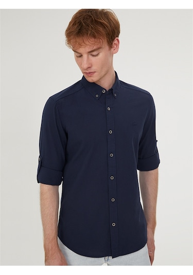 Loft Erkek Gömlek Lf2027896-navy Lacivert
