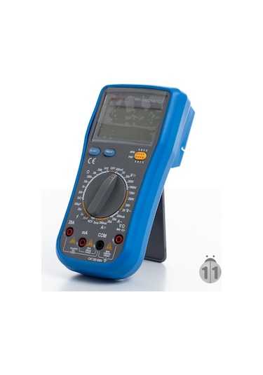 Wellhise Wh 890d + Ncv Işıklı Dijital Multimetre Ölçü Aleti