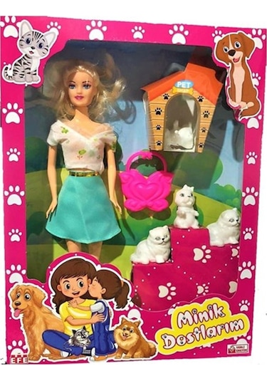 Efe Oyuncak Minik Dostlar Model Bebek 5 Parça 30Cm