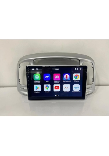 Hyundai Accent Era İle Uyumlu Android Carplay Multimedya 4 Ram 64 Gb Qled Ahd Kamera 9"