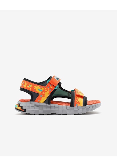 Skechers Megasplash 4k Büyük Erkek Çocuk Turuncu Sandalet 402161l Orbk Turuncu