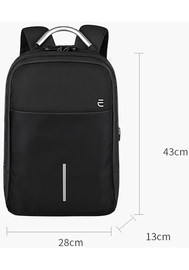Sj16 Dizüstü Hırsızlığa Karşı Korumalı Sırt Çantası