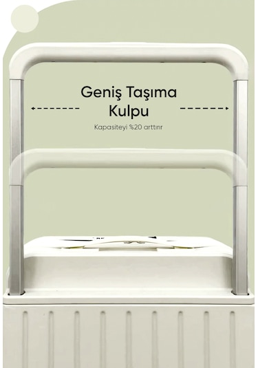 Monnat Mn-710 Lumina Serisi Sarı Premıum Notebookgözlü Valiz Diğer
