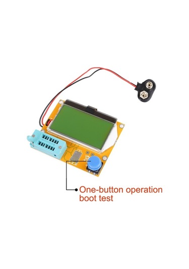 Pazly Triyot Transistör Test Scr Metre Lcr-t4 Kapasite Esr Endüktans Diyot Cihazı Mp