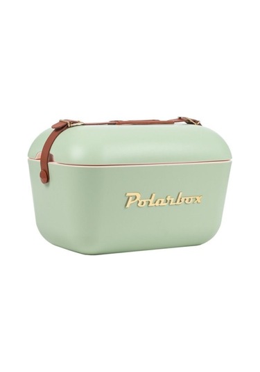 Polarbox Gold Edıtıon Soğuk Tutucu Buzluk Ve Sıcak Tutucu Olive Green - Gold Thermo Çanta 20 Lt Yeşil