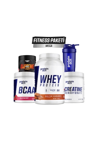 Proteinocean Fıtness Paketi Mega - Salted Caramel Ahududu