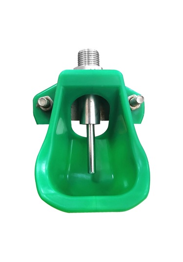 Leezsing Domuz Ve Kuzu İçme Kasesi - Plastik Otomatik Su İçirici - Paslanmaz Çelik Aksesuarlar İle Yeşil