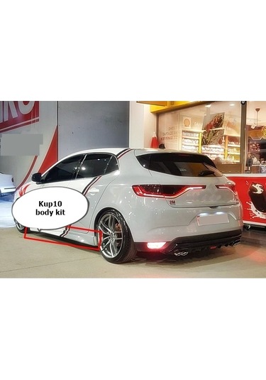Renault Megane 4 Hb Yan Marşpiyel Takımı - Plastik