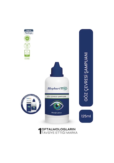 Tto Blepharitto Göz Çevresi Bakım Şampuanı 125 Ml