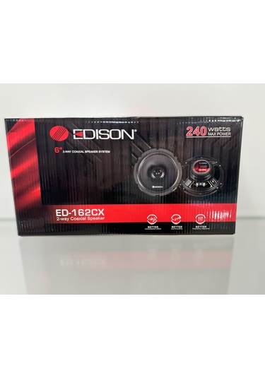 Edison Ed-162cx 16 Cm Hoparlör Oto Araç