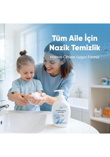 Synem Soft Touch Kremsi Nemlendirici  El Temizleme Köpüğü 300 ML