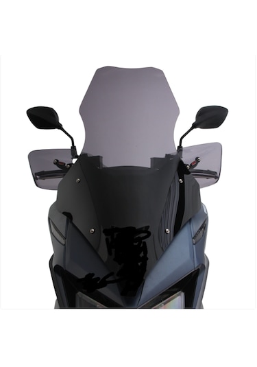 Sym Jet X 125 2022-2025 Uyumlu Ön Cam Şeffaf Açık Füme