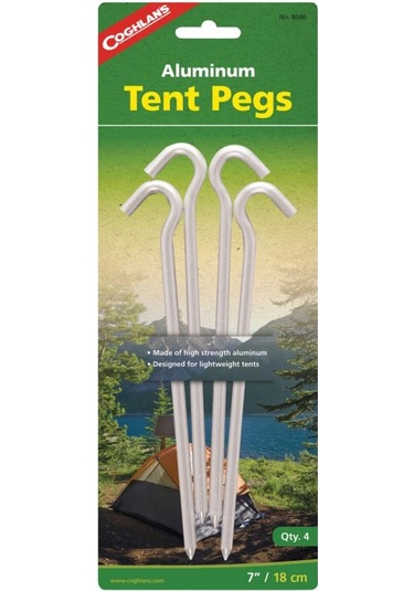 Coghlan's Alüminyum Çadır Kazığı Çok Renkli