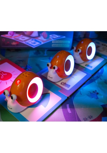 Qobo Akıllı Robot Salyangoz Ekrandan Bağımsız Eğitim Seti