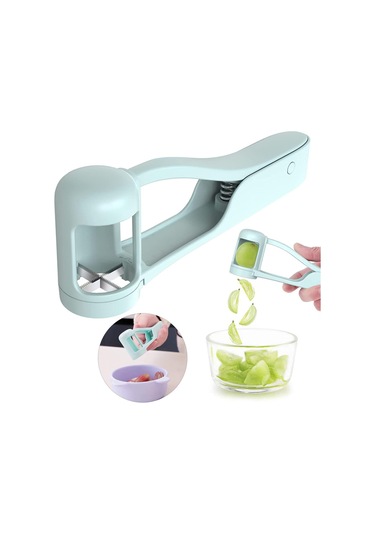 Jian Fan Mutfak Malzemeleri, Üzüm Dilimleyici, Meyve Bölücü, Taze Meyve Ayırıcı Mavi