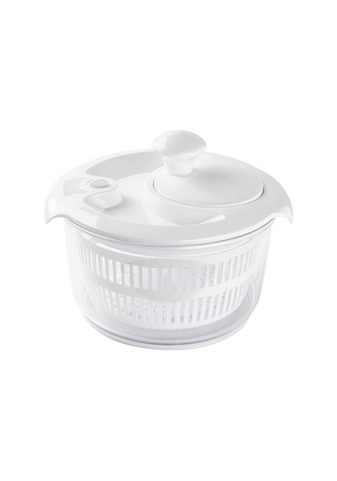 Tantitoni Plastik Salata Kurutucu 3 Litre Beyaz