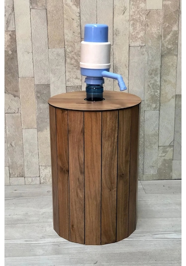 Damacana-gizleme-saklama Dolabı-kılıfı-bezi-kutusu Ceviz