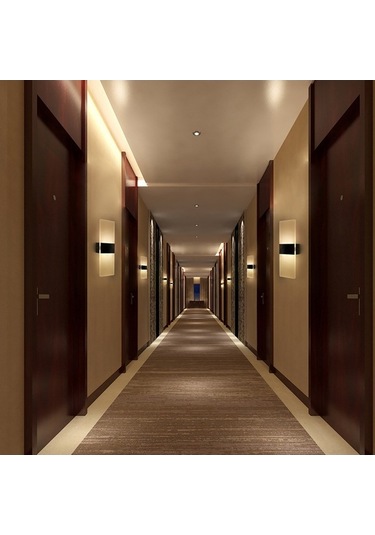 Novahub Modern Led Duvar Aydınlatma - 6w Akrilik & Alüminyum, 2 Renk Seçenekli, Yatak Odası & Koridor İçin Pratik Diğer